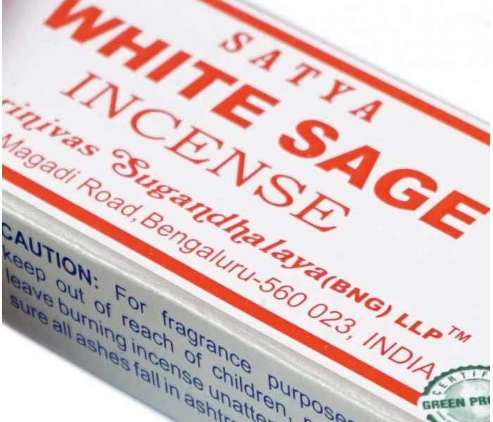 Аромапалочки Satya White Sage Белый Шалфей 15 г. (9130918)