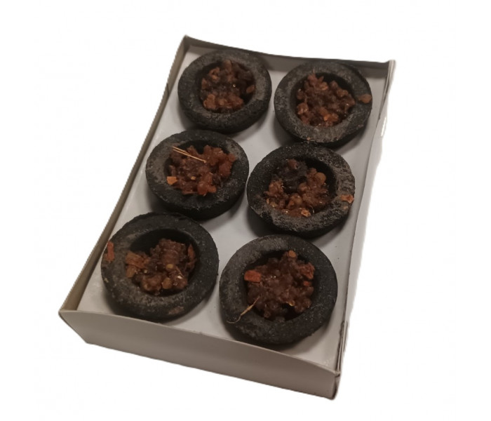 Ритуальні чаші для окурювання Майя Мірра Banjara - Ritual Resin Smudge Cups Mayan Myrrh Banjara. AW Gifts