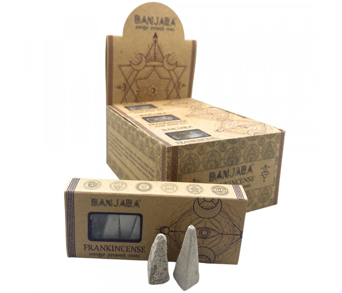 Аромаконусы-пирамидки Banjara. Ладан - Frankincense Banjara. AW Gifts