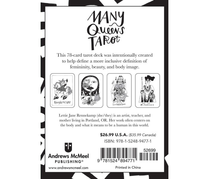 Таро Множества Королев - Many Queens Tarot. Andrews McMeel