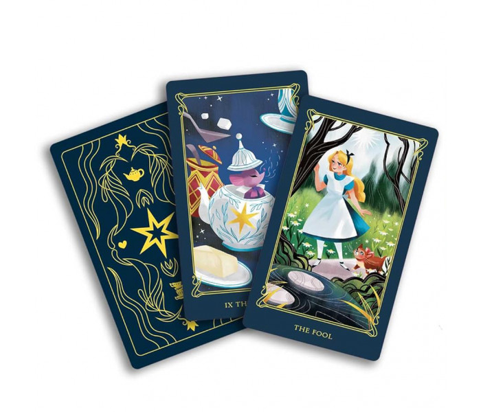 Маленьке Таро Аліси в Країні Чудес - Alice in Wonderland Tarot in Tin. Insight Editions