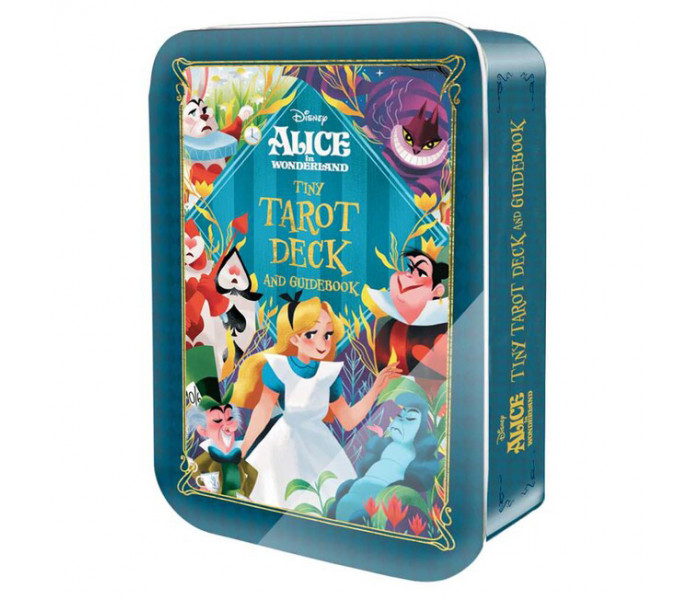 Маленьке Таро Аліси в Країні Чудес - Alice in Wonderland Tarot in Tin. Insight Editions