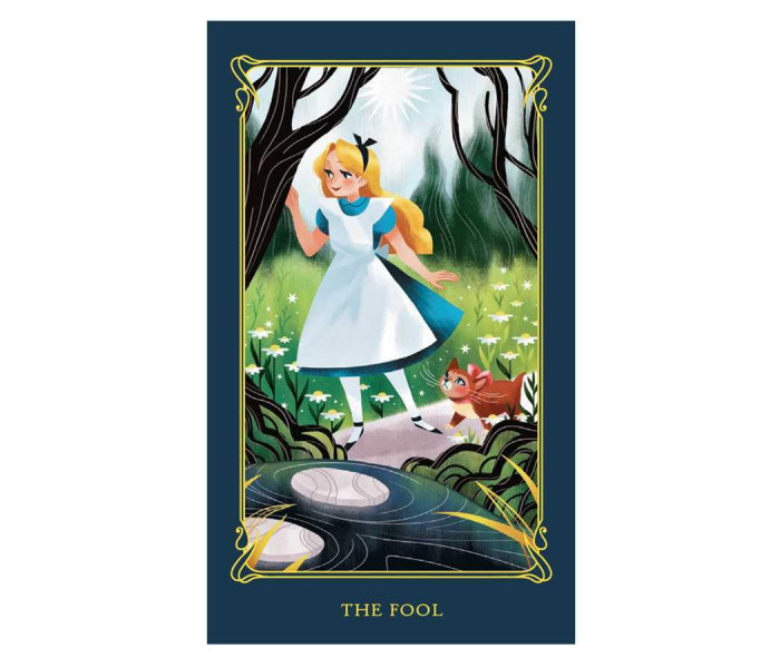 Маленьке Таро Аліси в Країні Чудес - Alice in Wonderland Tarot in Tin. Insight Editions
