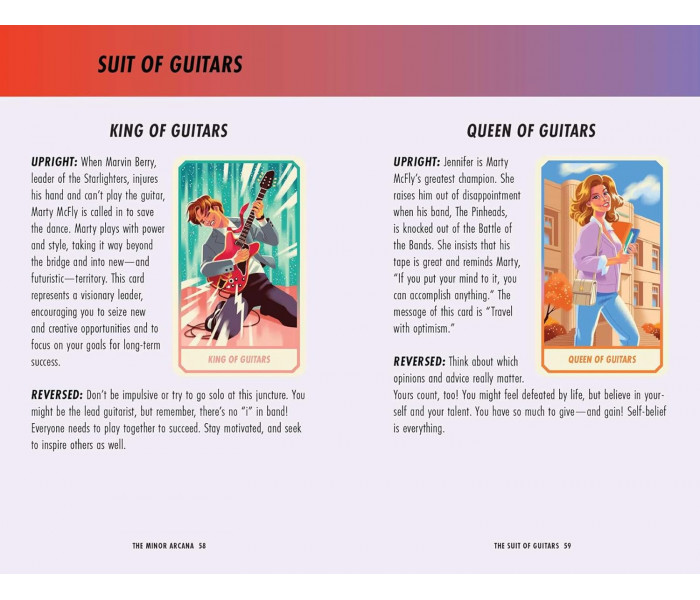 Таро Назад У Майбутнє - Back to the Future Tarot. Insight Editions
