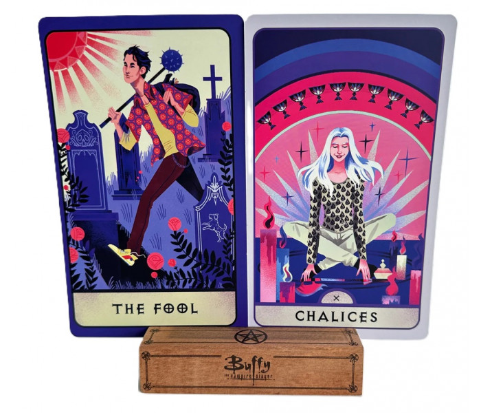 Таро Баффі (Винищувачка вампірів). Великий формат - Buffy the Vampire Slayer Tarot Mega-size Edition. Insight Editions