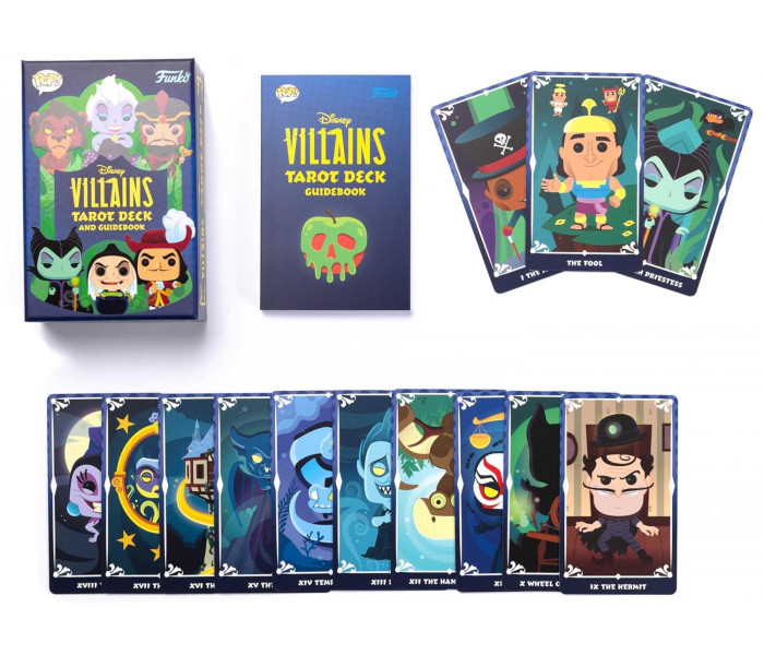 Таро Діснеївських Лиходіїв - Disney Villains Tarot. Insight Editions