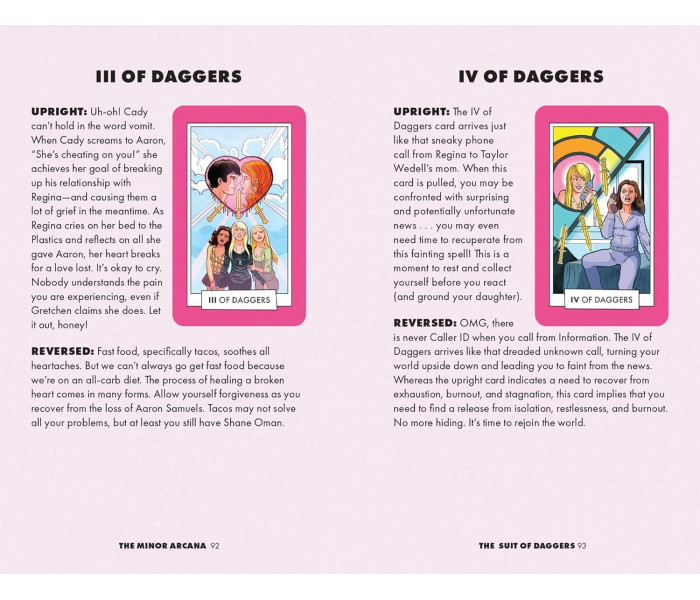 Таро Поганих Дівчат - Mean Girls Tarot. Insight Editions
