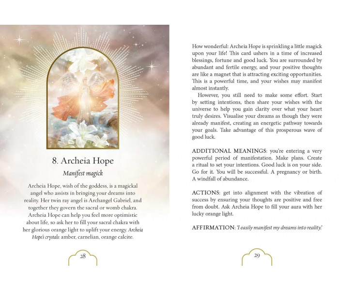 Оракул Божественного Жіночого Архангела - Divine Feminine Archangel Oracle. Rockpool Publishing