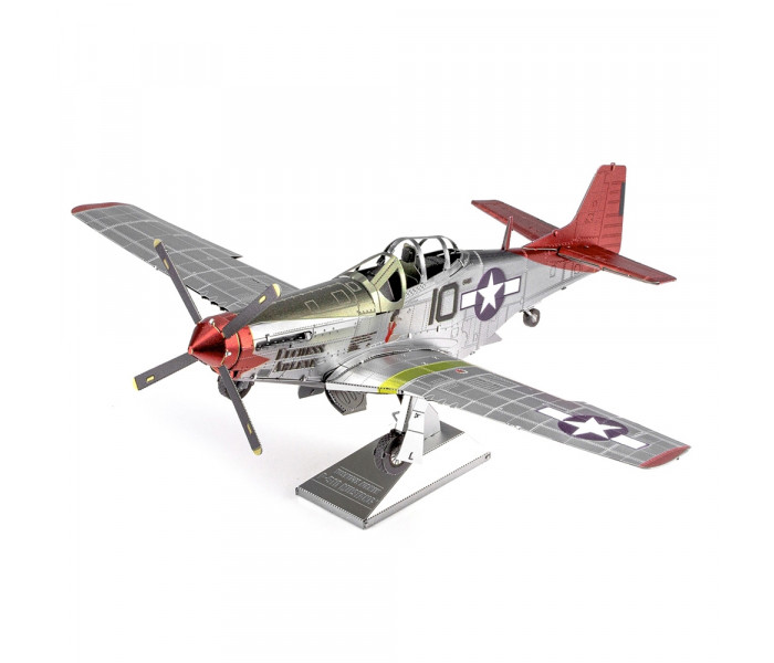 Металева збірна модель Tuskegee Airmen P51-D "Redtail". Metal Earth (ICX142)