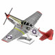Металева збірна модель Tuskegee Airmen P51-D 
