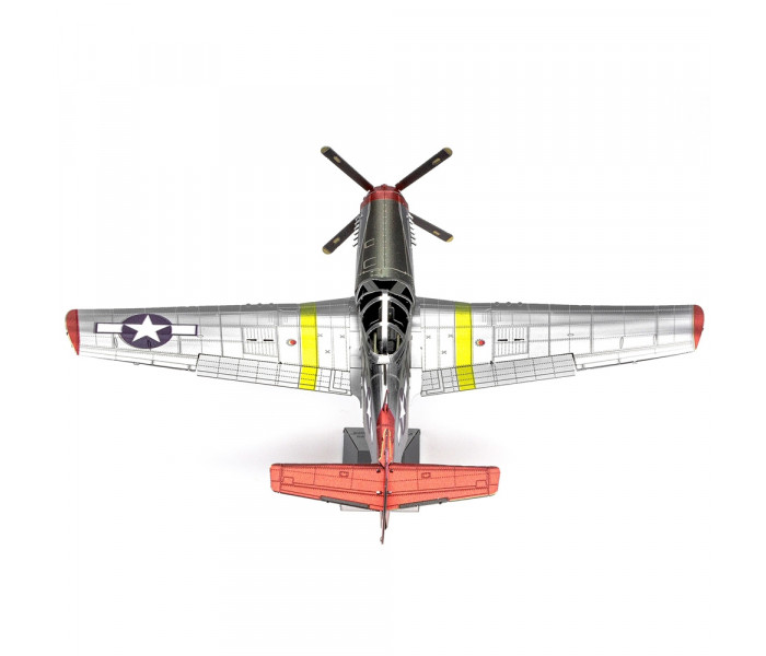 Металева збірна модель Tuskegee Airmen P51-D "Redtail". Metal Earth (ICX142)