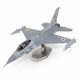 Металлическая сборная модель F-16 Fighting Falcon Ukrainian Air Force. Metal Earth (ME1046U)