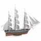 Металлическая сборная модель USS Constitution. Metal Earth (PS2002)