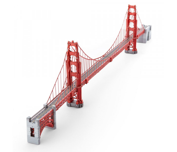 Металлическая сборная модель Golden Gate Bridge in Color. Metal Earth (PS2013)