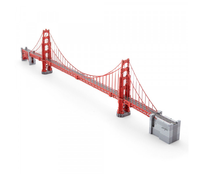 Металлическая сборная модель Golden Gate Bridge in Color. Metal Earth (PS2013)
