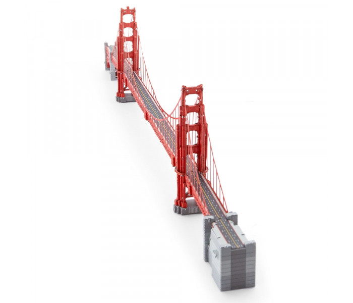 Металлическая сборная модель Golden Gate Bridge in Color. Metal Earth (PS2013)