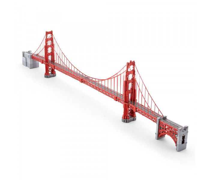 Металлическая сборная модель Golden Gate Bridge in Color. Metal Earth (PS2013)