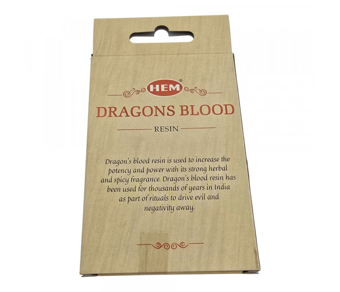 Ароматическая смола Кровь Дракона Dragon’s Blood Resin 30 г. HEM (36555)