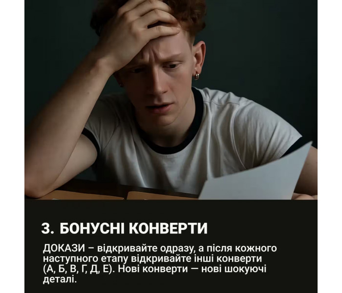 Настольная игра Нерозкриті справи №4. Memo Games