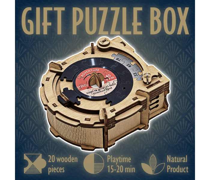 Головоломка квест-бокс Record Player. Idventure