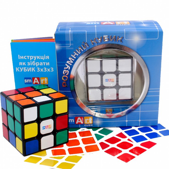 Фото Кубик Рубика 3х3х3 с черной основой. Smart Cube. SC300