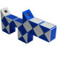 Змейка Рубика (blue-white). Smart Cube. SCT401s