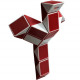 Змейка Рубика (blue-white). Smart Cube. SCT401s