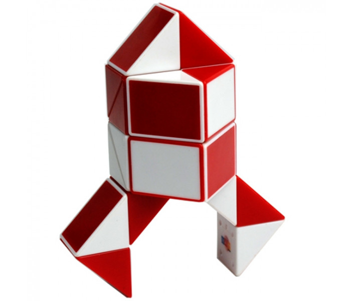 Змейка Рубика (yellow-white). Smart Cube. SCT405s