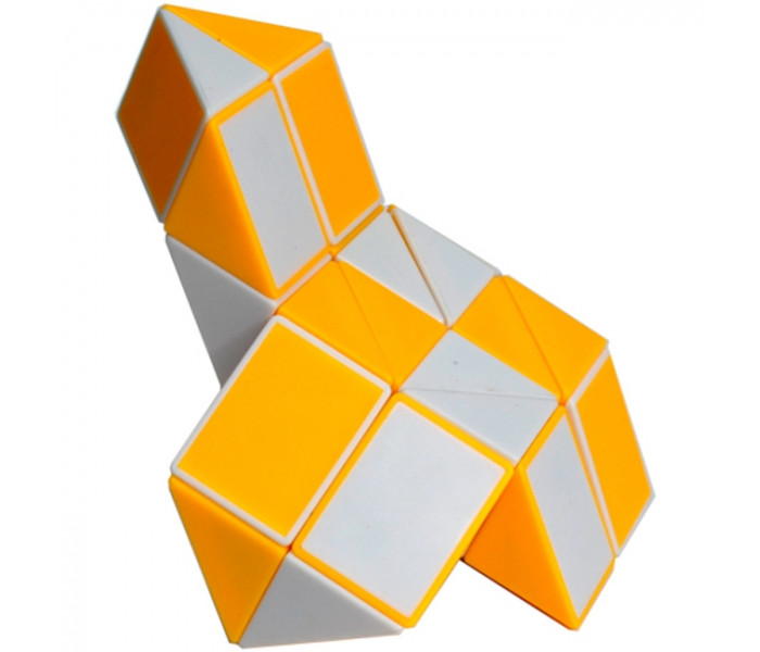 Змейка Рубика (yellow-white). Smart Cube. SCT405s