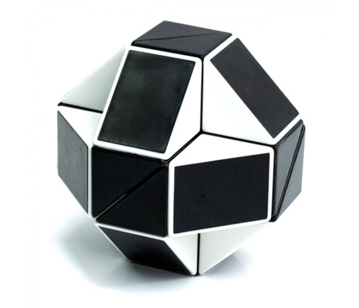 Змейка Рубика (yellow-white). Smart Cube. SCT405s
