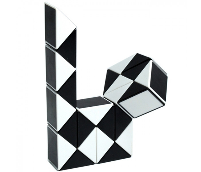 Змейка Рубика (yellow-white). Smart Cube. SCT405s