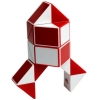 Фото 14 - Змейка Рубика (red-black). Smart Cube