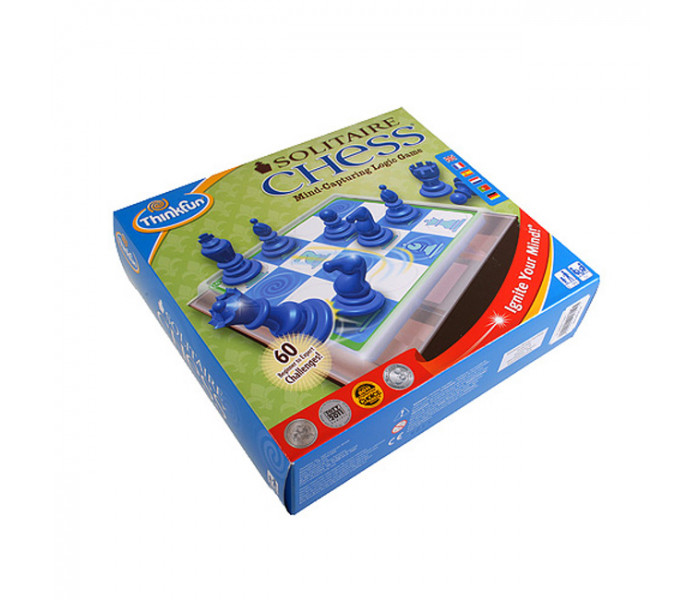 Шахматный пасьянс - головоломка, ThinkFun Solitaire Chess. 3400-WLD