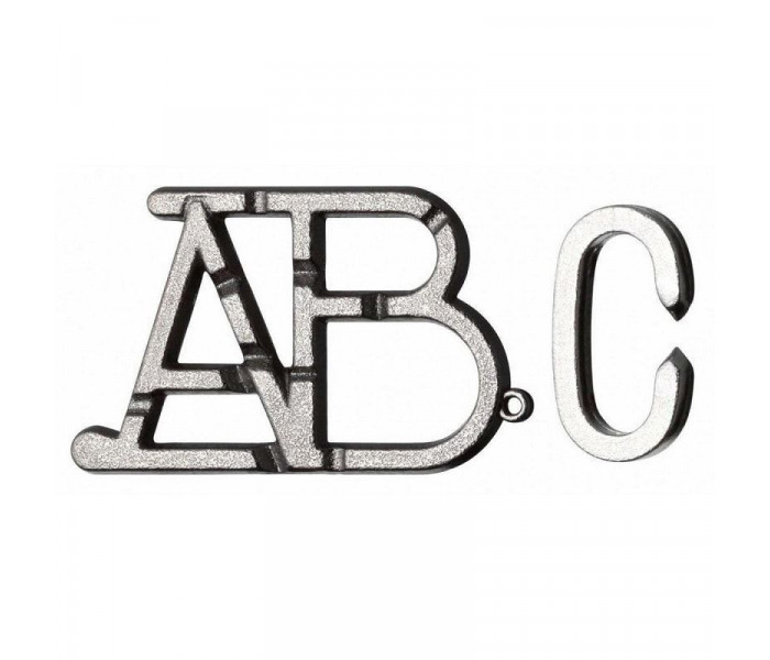 Металлическая головоломка ABC (Алфавит) 1 ур. сложности. Huzzle (515003)