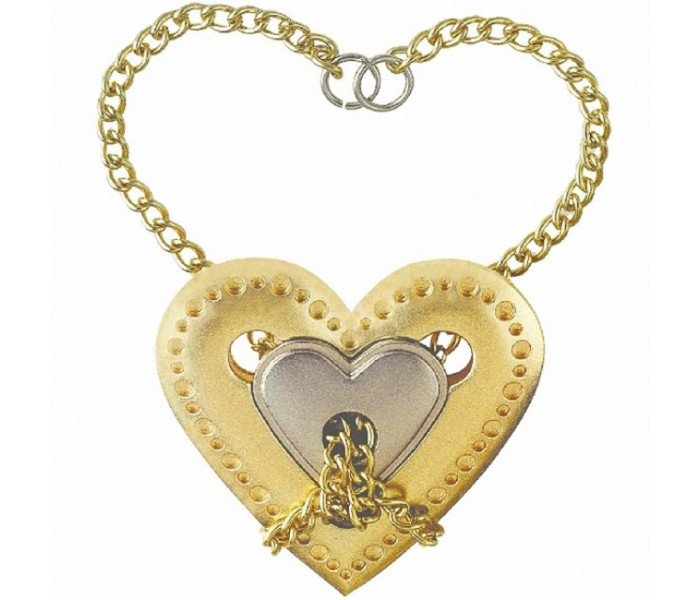 Металлическая головоломка HEART (Сердце) 4 ур. сложности. Huzzle 515052