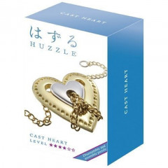 Металева головоломка HEART (Серце) 4 ур. складності. Huzzle 515052
