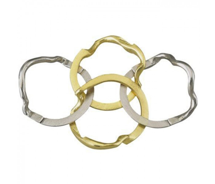 Металева головоломка RING (Кільце) 4 ур. складності. Huzzle 515051