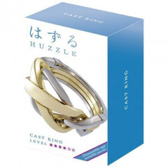 Металева головоломка RING (Кільце) 4 ур. складності. Huzzle 515051