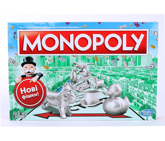 Настільна гра Монополія Україна. Hasbro (C1009657)