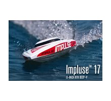 Фото Радіокерований катер Pro Boat Impulse 17 Deep-V 2.4GHz 432 мм RTR (PRB0400)