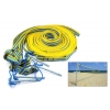 Фото 1 - Розмітка майданчика пляжного волейболу Транзит ZELART UR SO-5277 (р-р 8х16м, шир.стрічки-2,5см, 4шт мет.кріп.)