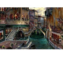 Фото Малювання номерів. Картина серії "Міський краєвид" 40х50см, Романтична Венеція, Ідейка (MG1143)