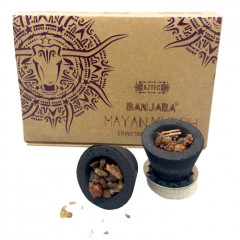 Ритуальні чаші для окурювання Майя Мірра Banjara - Ritual Resin Smudge Cups Mayan Myrrh Banjara. AW Gifts