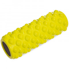 Роллер для йоги та пілатесу (мфр рол) Grid Bubble Roller Zelart FI-5714 36см кольори в асортименті