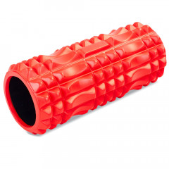 Роллер для йоги та пілатесу (мфр рол) Grid Spine Roller Zelart FI-5712 33см кольори в асортименті