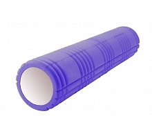 Фото Роллер масажний (Grid Roller) для йоги, пілатесу, фітн. FI-4941-1 (d-14,5см, l-61см, фіолетовий)