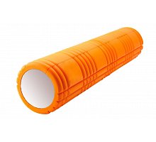 Фото Роллер масажний (Grid Roller) для йоги, пілатесу, фітн. FI-4941-3 (d-14,5см, l-61см, оранжевий)
