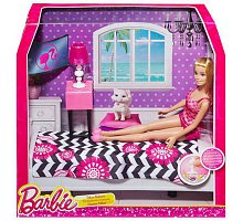 Фото Розкішна спальня з лялькою Барбі. Барбі. Mattel, CFB60