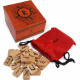 Подарункове видання дерев’яних рун - Deluxe Wooden Runes. Lo Scarabeo (RUNE11)