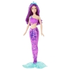 Фото 1 - Русалочка, серія Міксуй та комбінуй, Barbie, Mattel, Тереза (фіолетове волосся та вбрання), CFF28-1